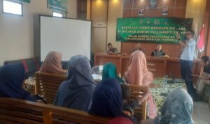 Satgas Stunting DP2KBP3A TMMD ke 120 Kodim 0611/Garut Berikan Penyuluhan Stunting