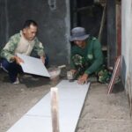 Satgas TMMD Ke-120 di Desa Cinta Damai, Garut: Kerja Tanpa Kenal Lelah Demi Rumah Layak Huni