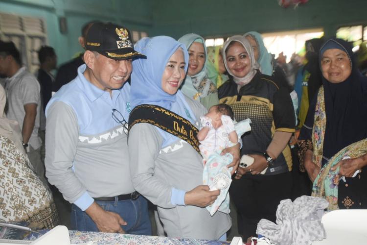 Bupati Dawam Launching Gerakan Serentak Pencegahan Stunting 2024