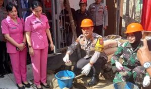 HUT Ke-78 Bhayangkara, Polres Cimahi Perbaiki 3 Rutilahu di Kota Cimahi HUT Ke-78 Bhayangkara, Polres Cimahi Perbaiki 3 Rutilahu di Kota Cimahi