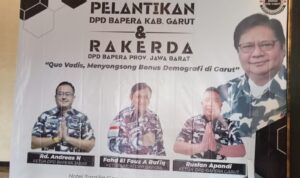 Ketum Bapera Fadh El Fouz Ar Rafiq Lantik Pengurus DPD Bapera Garut