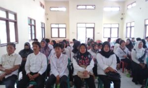 Pelantikan dan Bimbingan Teknis Petugas Pantarlih Kelurahan Dangdeur