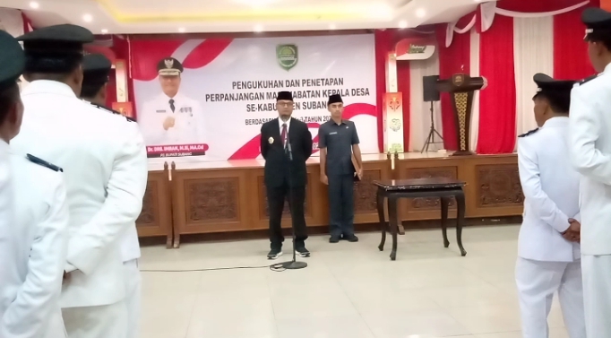 Pj Bupati Subang Tegaskan APDESI Subang Bukan Organisasi Formal