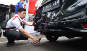 Rangkaian HUT Kota Cimahi ke-23, DLH Gelar Uji Emisi Gratis