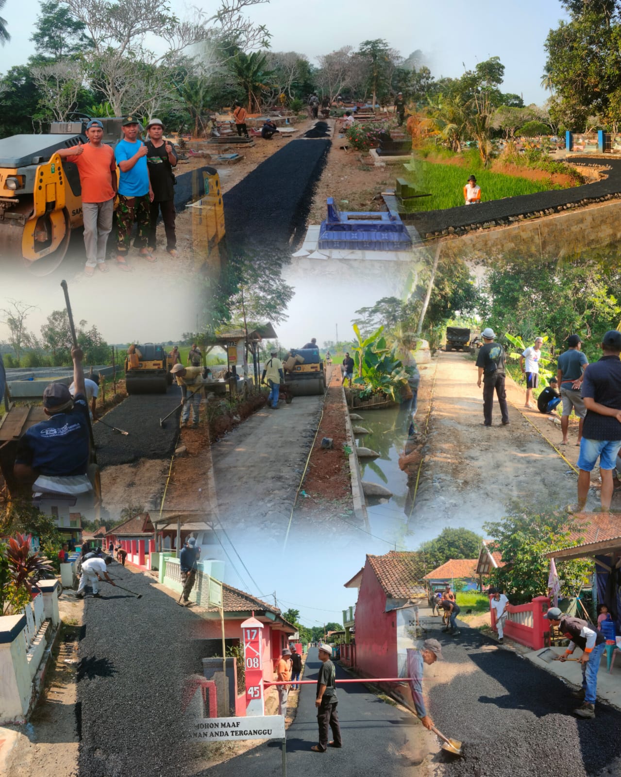 Anggota DPRD Subang Hj. Evi Nurafiah, S.E., Peduli Insfrastruktur Jalan Blok Dangdeur1