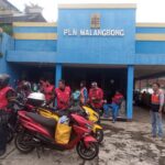 PLN UP3 Garut Hadirkan SPKLU dan SPLU Untuk Kenyamanan Komunitas EBBC Touring Motor Listrik Bandung-Yogyakarta