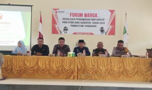 Panwascam Purwadadi gelar Sosialisasi Pengawasan Partisipatif pada Pemilihan Serentak Tahun 2024