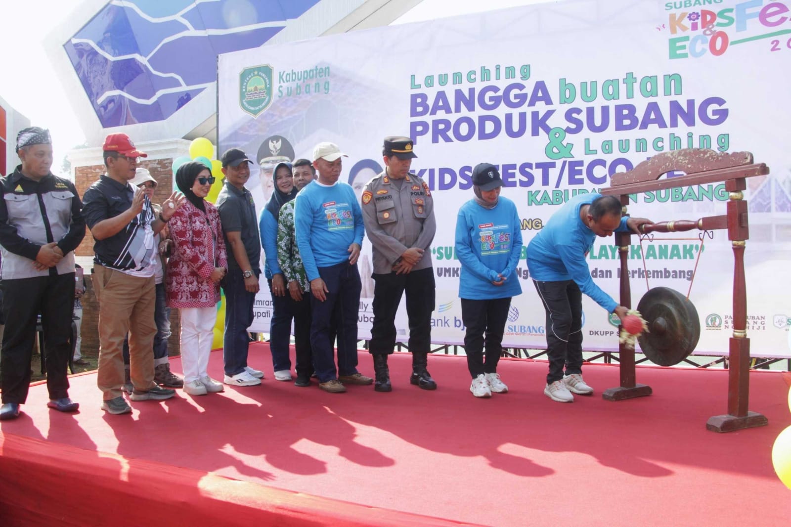 Pj Bupati Subang Hadiri Launching Bangga Produk Subang & Kids/ECO Fest 2024, Promosikan Produk-Produk Unggulan Subang