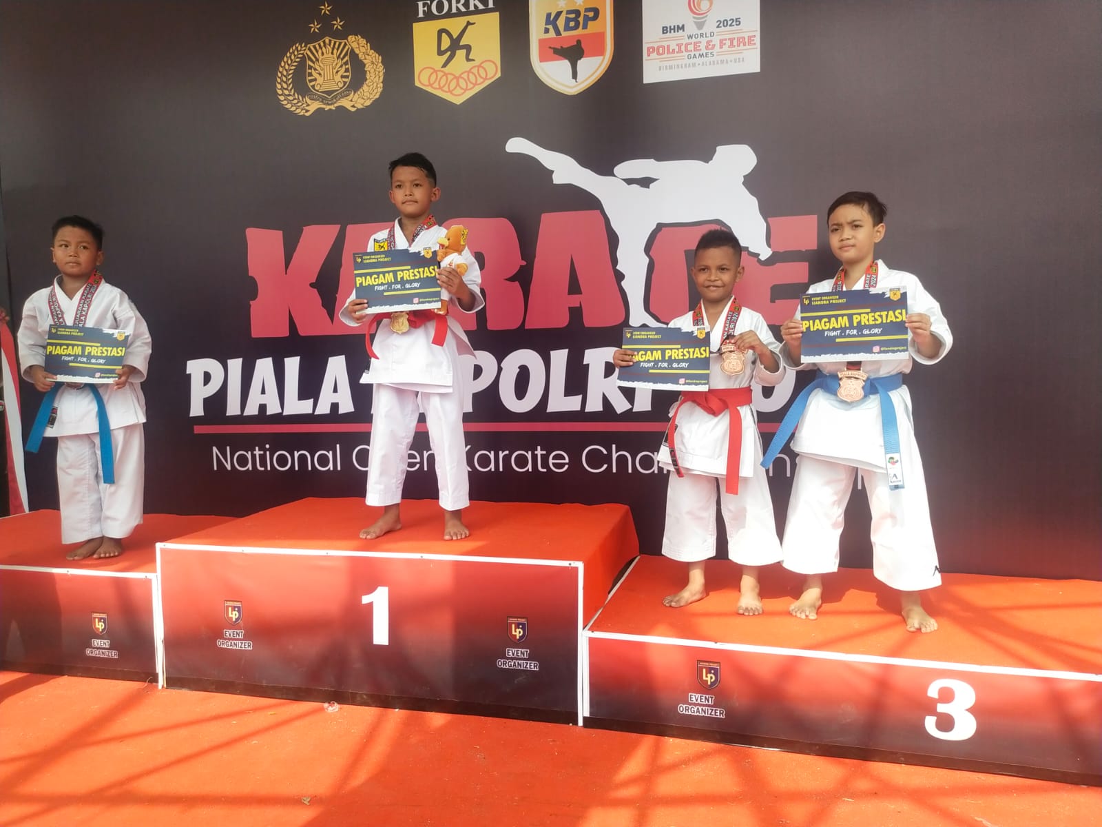 Pradifta Alfatir Muhamad Dojo Inkanas Allstars Garut Sabet Juara 1 Kapolri Cup 2024 Di Bogor