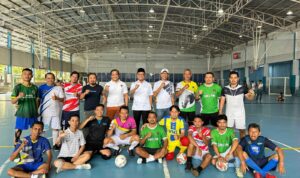 Senator Lampung Didapuk Jadi Manajer Tim Futsal PWI Lampung di Porwanas Kalsel