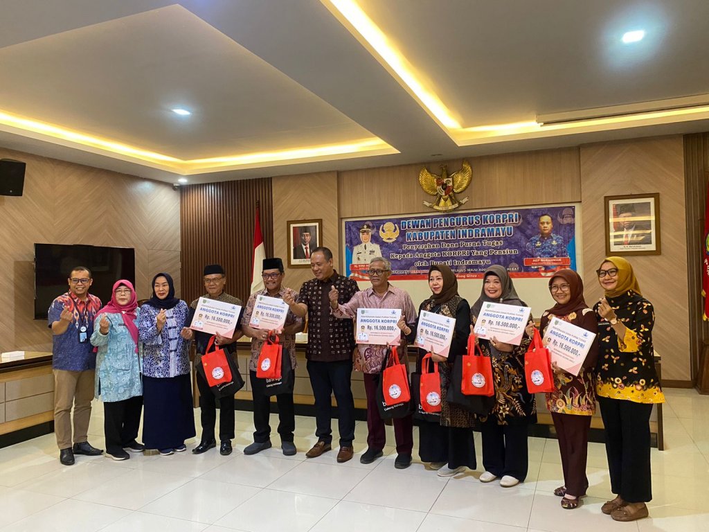 Sumringah, 103 Pensiunan Terima Dana Purna Tugas Sebesar Rp1,6 Miliar