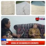 Baru Satu Minggu Dibangun Sudah Rusak Lagi, Diduga Pekerjaan Jalan DD Sukamandijaya Dikorupsi