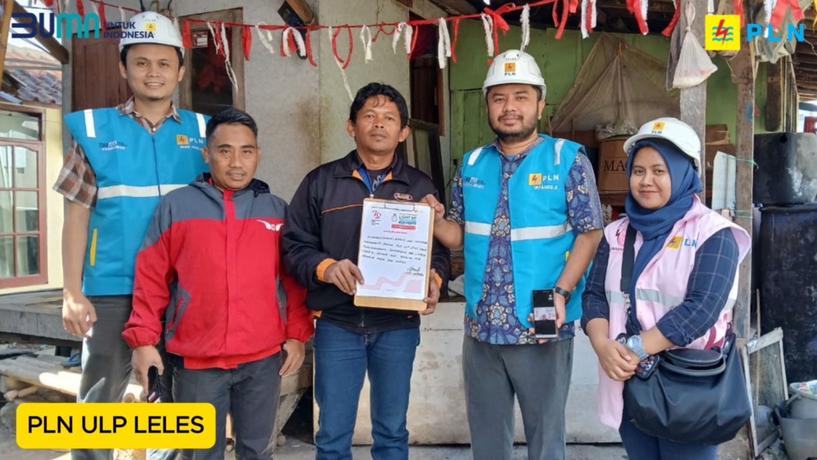 Kado Manis Menjelang Hari Pelanggan Nasional, PLN UP3 Garut Laksanakan Penyalaan Listrik Gratis Melalui Program Light Up The Dream1