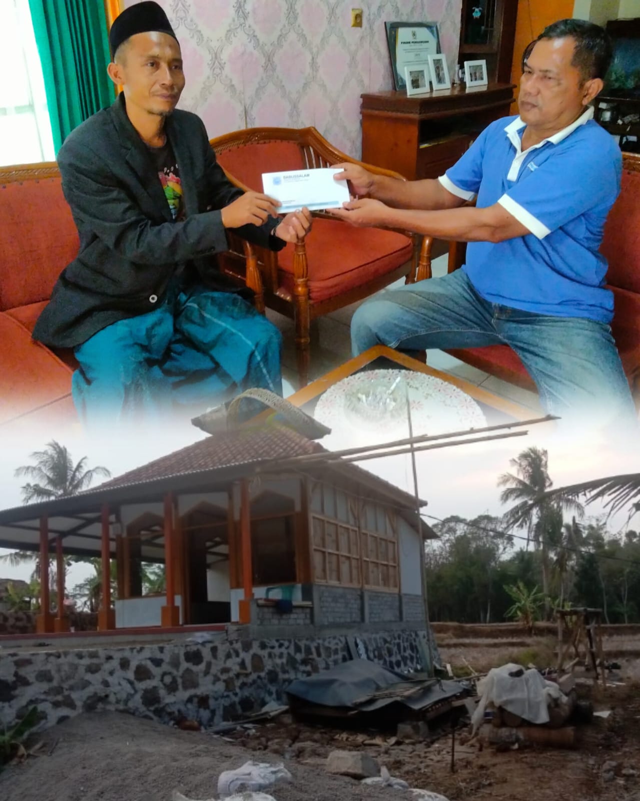 Pimpinan Ponpes Miftahul Khoer Wal Ulum Rawalele Ucapkan Terimakasih Kepada Yayasan Babussalam
