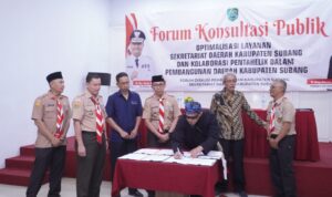 Sekda Subang Dorong Penguatan Kolaborasi Pentahelix dan Peningkatan Kualitas Pelayanan Publik di Subang