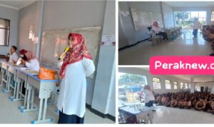 Ka Puskesmas Binong Sosialisasi KTR di SMAN 1 Binong