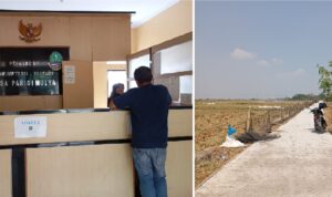 Soal Pekerjaan Proyek Jalan Rigid Siluman, Kades Parigi Mulya Beri Komentar Aneh