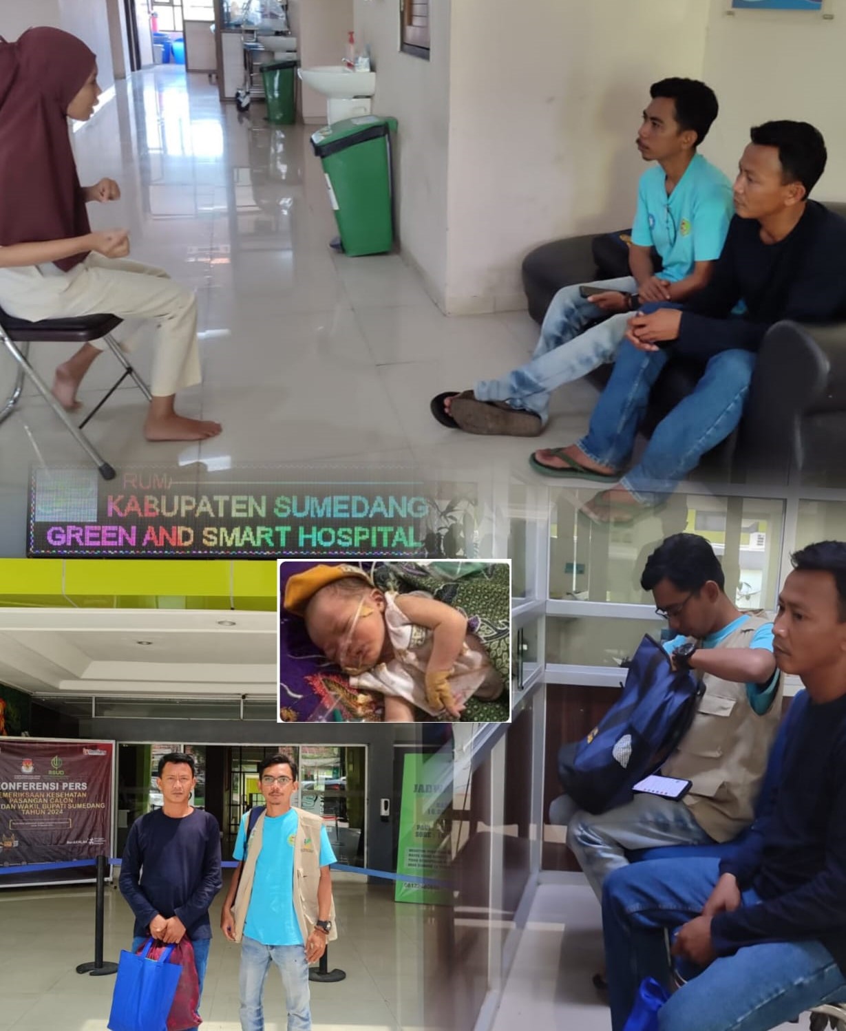 Sungguh Memprihatinkan, Malik Alfarizi Bayi Malang Terlahir Tak Memiliki Anus Butuh Uluran Tangan