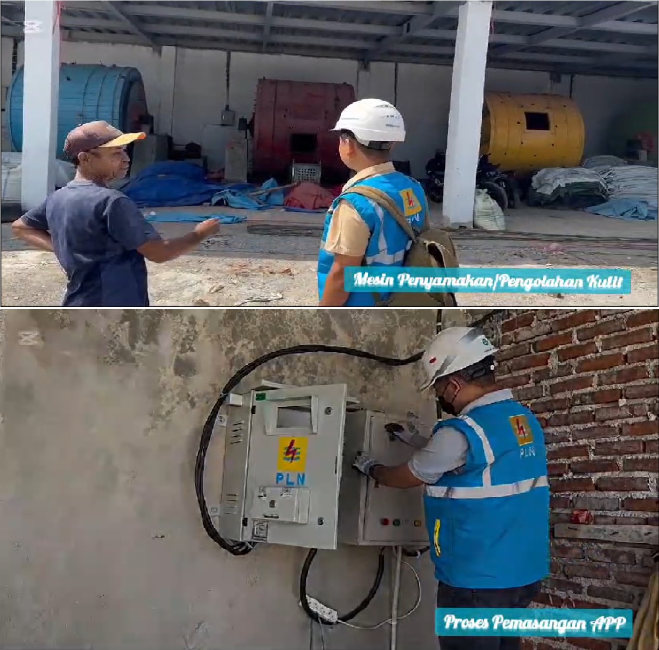 Dorong Geliat Sektor Industri Kulit di Kabupaten Garut Menjelang Hari Sumpah Pemuda, PLN UP3 Garut Energize Pabrik Pengolahan Kulit