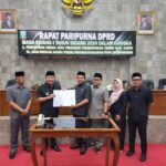Pj Bupati Garut Hadiri Rapat Paripurna DPRD Bahas Propemperda 2024