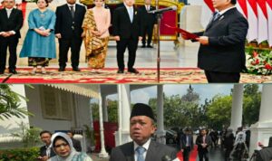 Presiden Prabowo Subianto Lantik Nusron Wahid Sebagai Menteri ATR/Kepala BPN di Istana Negara Presiden Prabowo Subianto Lantik Nusron Wahid Sebagai Menteri ATR/Kepala BPN di Istana Negara