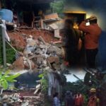 Akibat Hujan Deras, Satu Rumah Di Dangdeur Tergerus Bencana Longsor