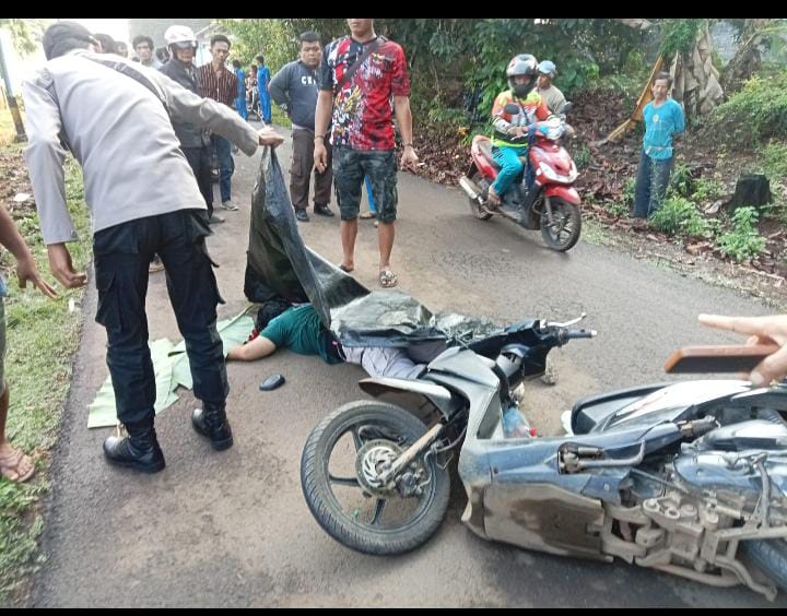 Kecelakaan Tunggal, Karyawan PT Shinwon Meninggal Di Tempat