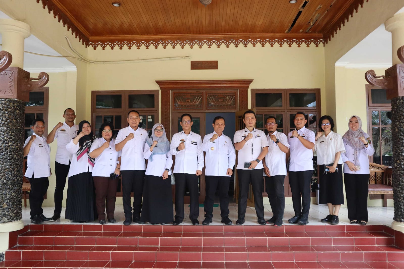 Kunjungan Bapenda Provinsi Lampung Persiapan Opsen PKB/BBNKB 2025