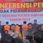 Polres Subang Tahan Tiga Tersangka Dugaan Korupsi Pengadaan Ambulance RSUD Ciereng