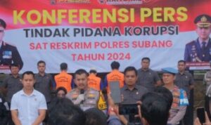 Polres Subang Tahan Tiga Tersangka Dugaan Korupsi Pengadaan Ambulance RSUD Ciereng