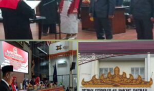 Rapat Paripurna Pengucapan Sumpah/Janji Unsur Pimpinan DPRD Metro