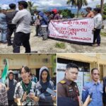 Soal Dugaan Money Politics Pilkada 2024, Ratusan Massa HMI Demo Bawaslu Polman