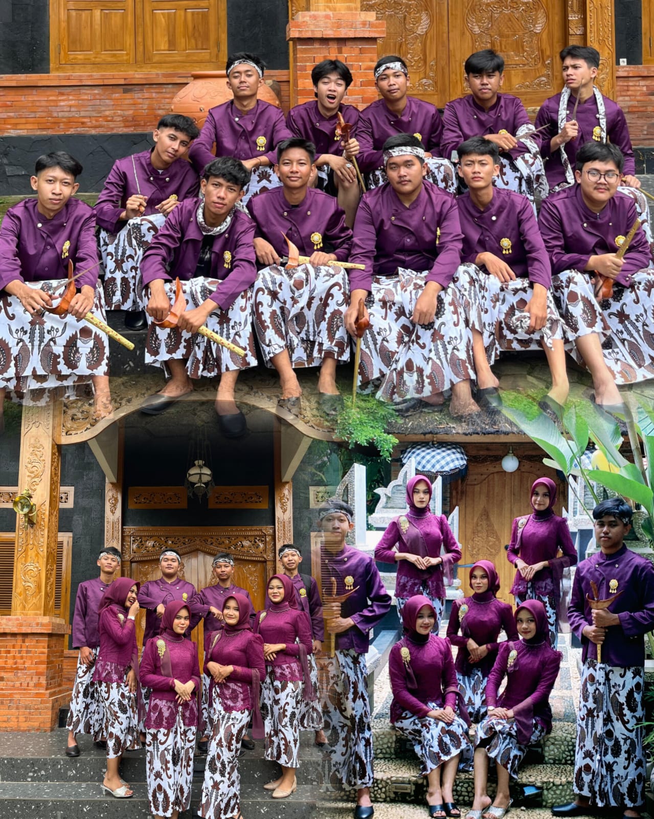 Keseruan Foto Perpisahan XII Angkatan 50 SMAN 2 Subang Di Lembur Pakuan1