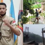 Kondisi Jembatan Gantung Rawayan Kab. Garut Rusak Parah Butuh Perhatian Pemerintah
