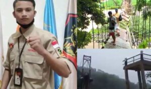 Kondisi Jembatan Gantung Rawayan Kab. Garut Rusak Parah Butuh Perhatian Pemerintah