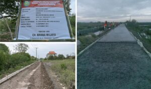 Pekerjaan Rehabilitasi jalan Desa Cemara Diduga Dikerjakan Tidak Sesuai Aturan, APH Diminta Turun Tangan