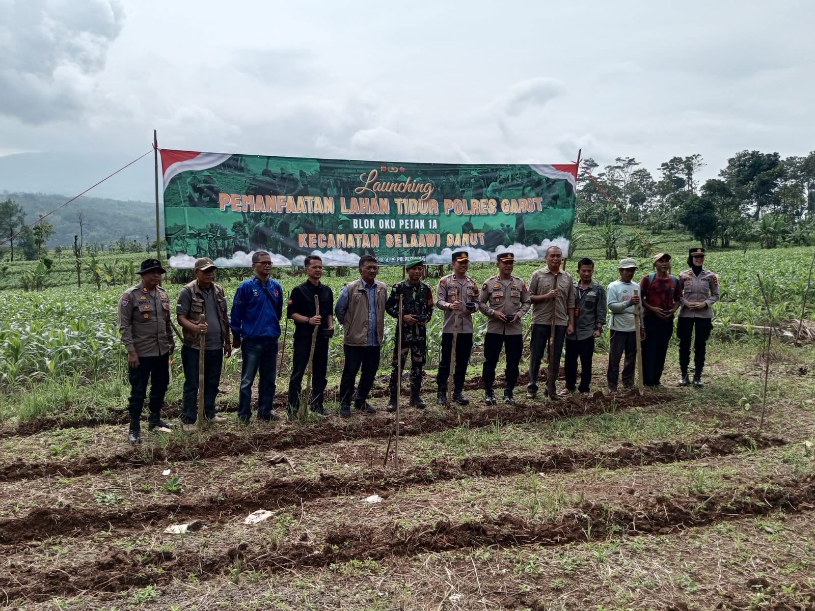 Perhutani Garut Luncurkan Program Pemanfaatan Lahan Tidur Untuk Tingkatkan Ketahanan Pangan