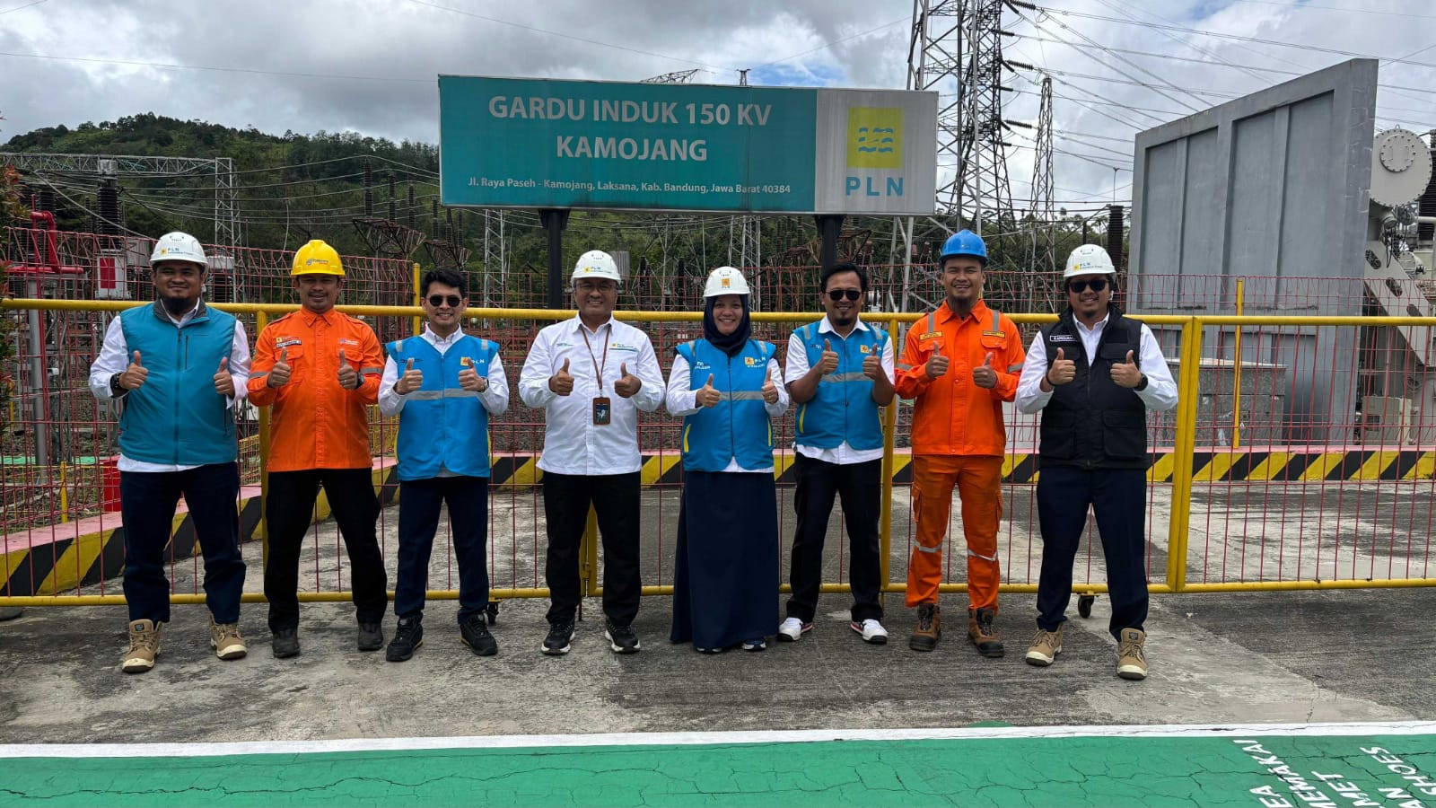 Tingkatkan Sinergitas Dalam Menghadirkan Kontinuitas Pasokan Listrik Selama Momentum Nataru, PLN UP3 Garut Lakukan Kunjungan Kerja ke ULTG Garut