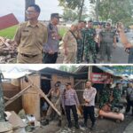 Kapolsek Banyuresmi Pimpin Penertiban Warung-warung yang Diduga Menjual Obat-obatan Terlarang