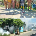 Pemdes Sidorejo Kerja Bareng Puskesmas Wonomulyo Gelar Fogging Cegah DBD
