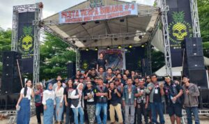Pesta Vespa Subang Di Acara Anniversary Genit Scooter Tambakdahan Sangat Meriah