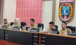 Puluhan Kades Tak Hadir Rakor, Pj Bupati Polman Sampaikan Teguran Keras