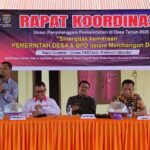 Pemdes Sekecamatan Wonomulyo Bersama BPD & APDESI Gelar Rakor