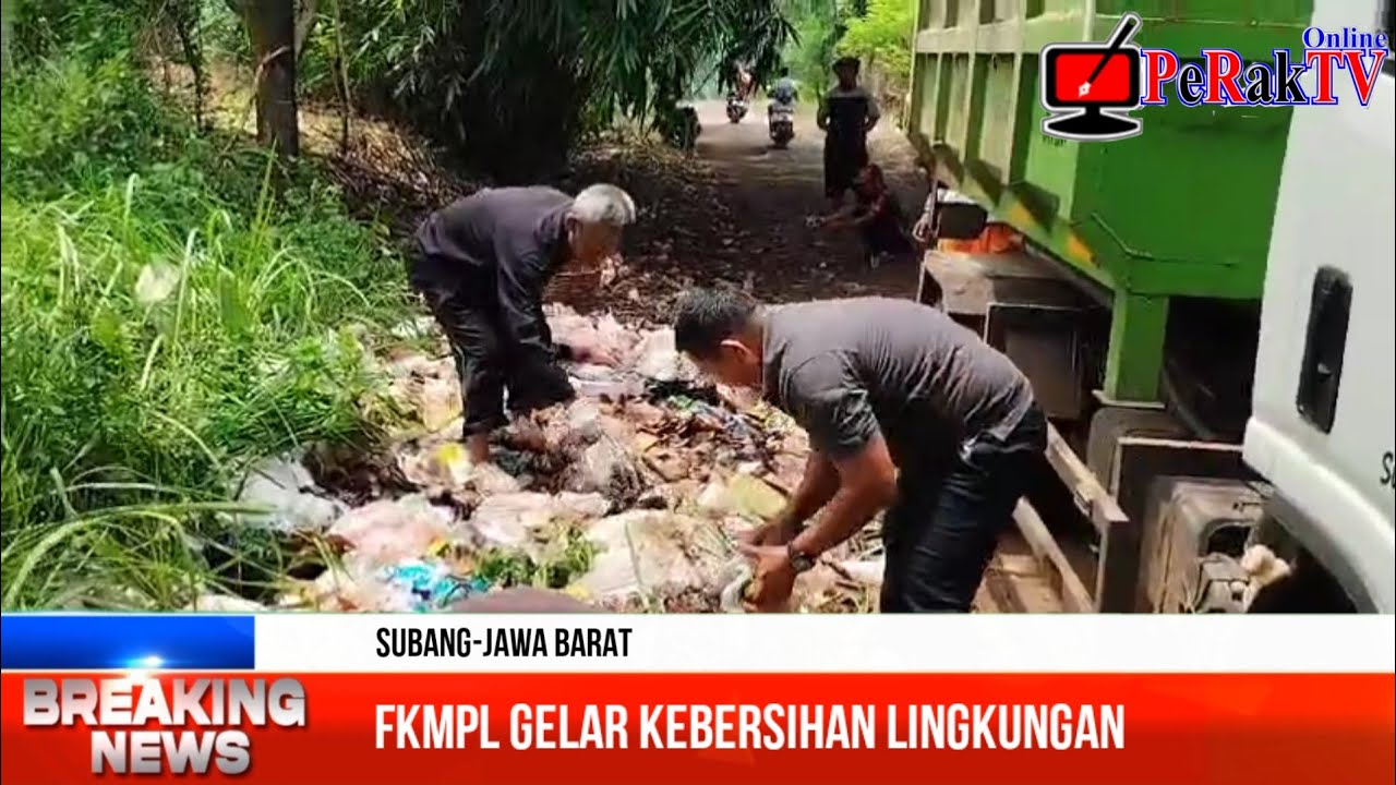 FKMPL Gelar Giat Kebersihan Lingkungan Bersama Muspika Purwadadi & DLH Subang
