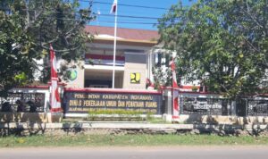 Keluarga Besar Dinas PUPR Kabupaten Indramayu Ucapkan Idul Fitri 1446 H