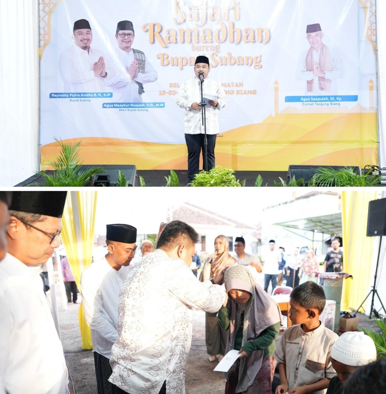 Momentum Safari Ramadhan, Kang Rey Tegaskan Komitmen Tuntaskan PR Subang
