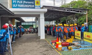 Sambut Idul Fitri Dengan Pelayanan Optimal, PLN Gelar Apel Pasukan di Garut Selatan