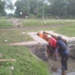 Pemdes Jati Bersama Warga, PJT Dan PT KAI Pagaden Berhasil Normalkan Saluran Irigasi Untuk Pertanian