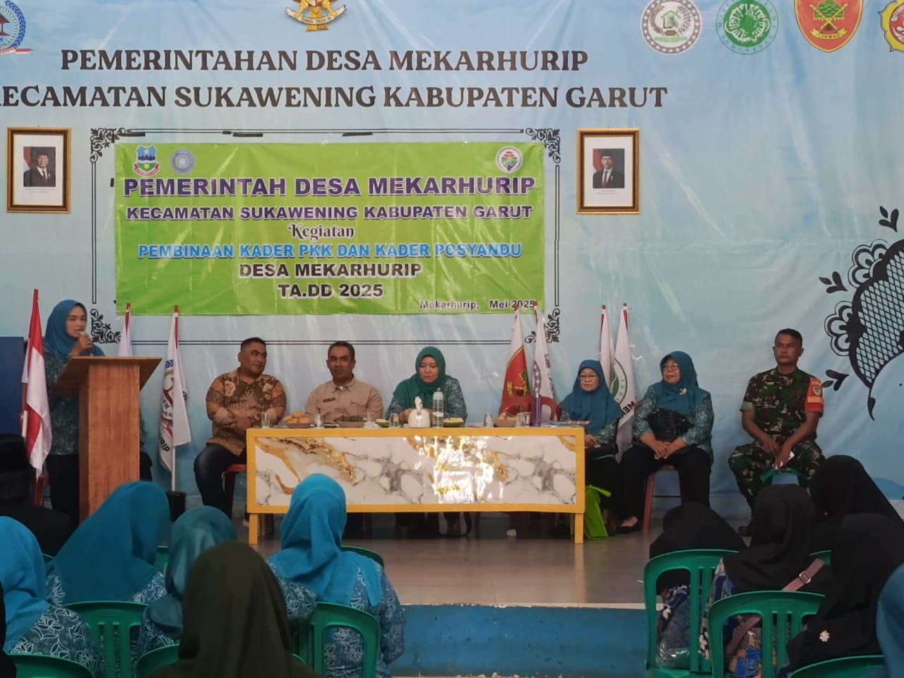 Pemdes Mekarhurip Gelar Pembinaan Kader PKK Dan Kader Posyandu