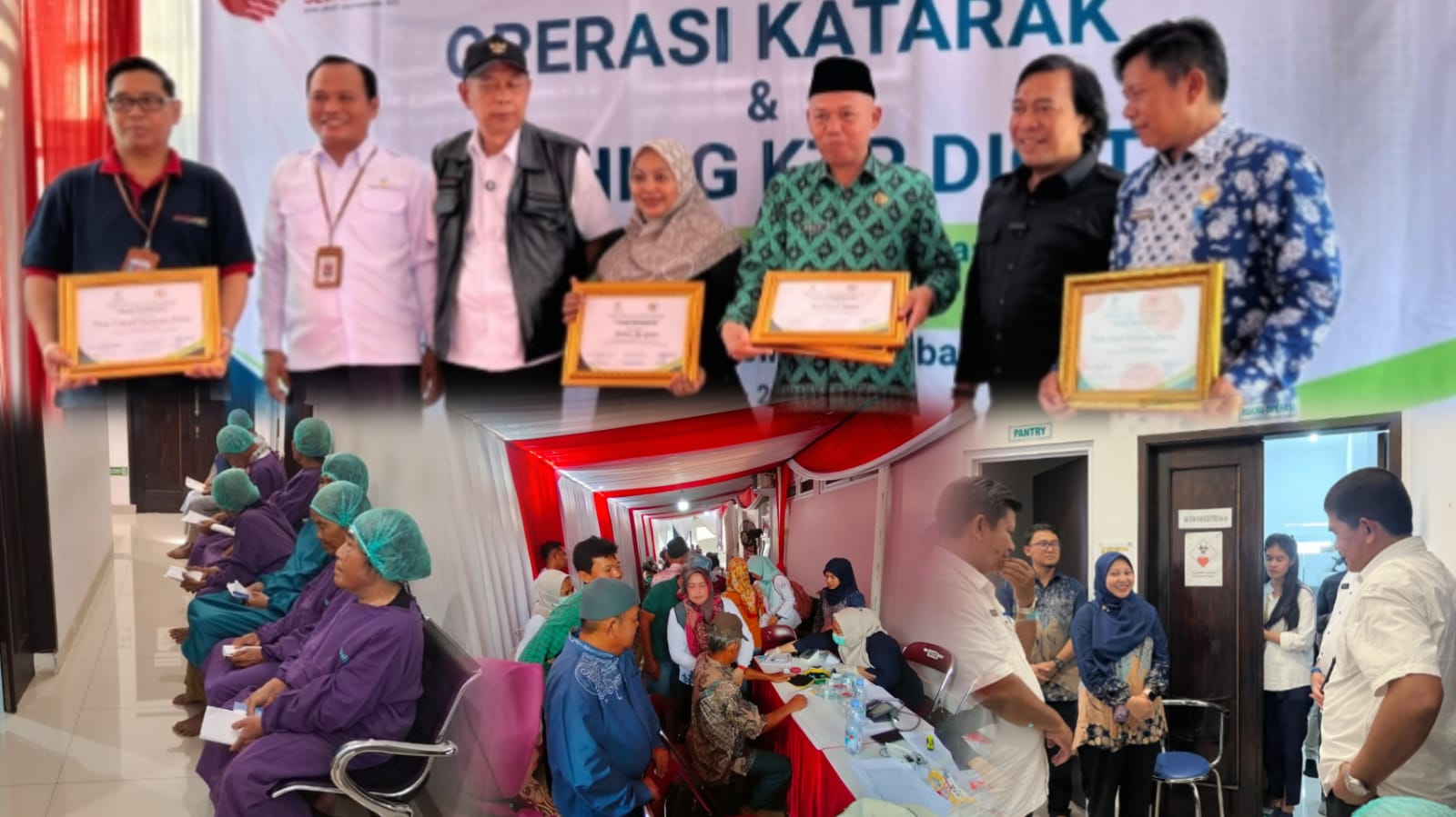 Program Kemensos RI Operasi Mata Katarak Gratis di Subang